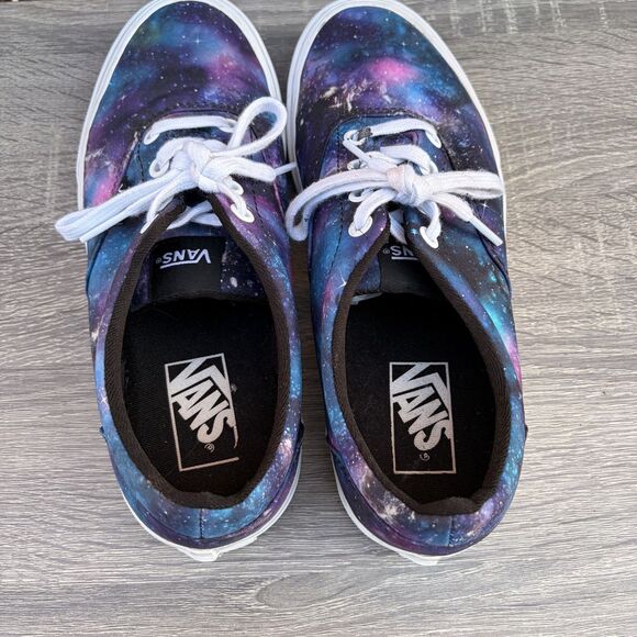 VANS Shoes Womens 8.5 Doheny Galaxy Skate Low Sneakers 508731 Purple Multicolor - Picture 4 of 11